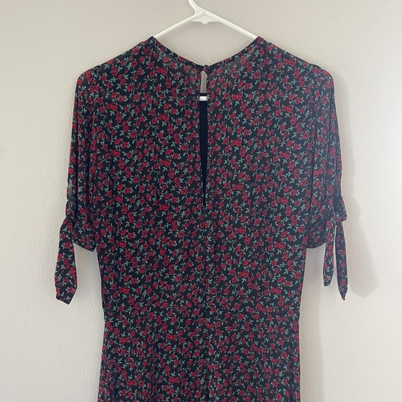 Reformation Amsterdam Long Dress - Size 4 - Floral Print - Picture 6 of 7